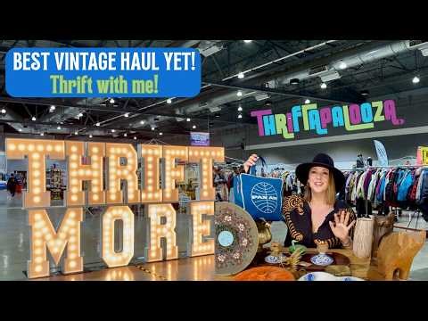 Thriftapalooza! Thrift With Me! Shop Oregon's Best Thrift Event! Reselling Vintage