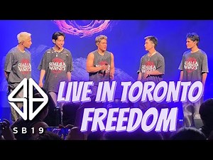 SB19’s Electrifying "Freedom" Performance | Live in Toronto