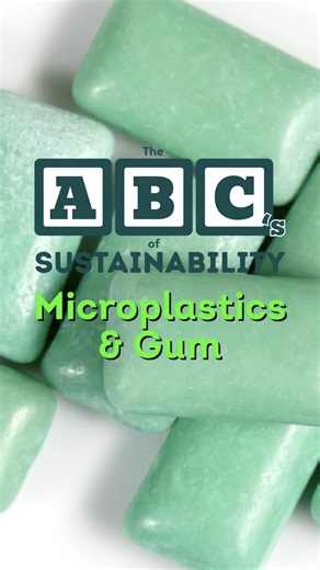 If you wouldn’t eat a plastic bag or chug a gallon of gas, you may not want to chew gum either 😳 Most conventional gum is made with a plastic, petroleum‑based “gum base”, and a single stick can release thousands of microplastics. Thankfully, brands like Chewsy, True Gum, and Simply Gum use natural, plastic‑free bases that are better for your mouth and the planet. Next time you reach for gum, choose plastic‑free and chew consciously. #PlasticFree #SustainableLiving #Microplastics #Gum | Sustaina