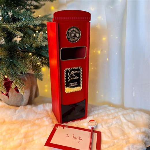 Personalised Christmas Post Box “letters to Santa” Mailbox - Etsy Canada