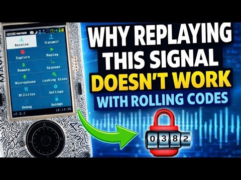 Why Replaying This Signal Doesn’t Work Rolling Codes Explained With HackRF