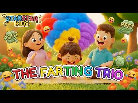😂 The Funniest Fart Song Kids Can't Stop Singing | StarStarKids