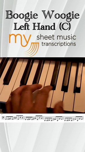 Incredible Left Hand Boogie Woogie Tutorial on Piano