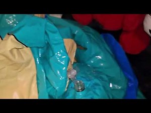 Deflate The Inflatable World Green Dragon Raft