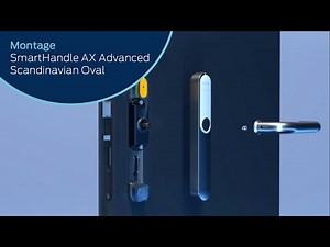 Montage: SimonsVoss SmartHandle AX Advanced Scandinavian Oval