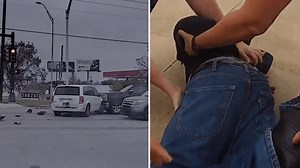 Alleged kidnapper arrested after chase and crash, woman free: White Settlement PD