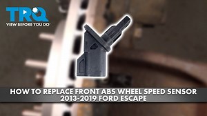 How to Replace Front ABS Wheel Speed Sensors 2013-2019 Ford Escape