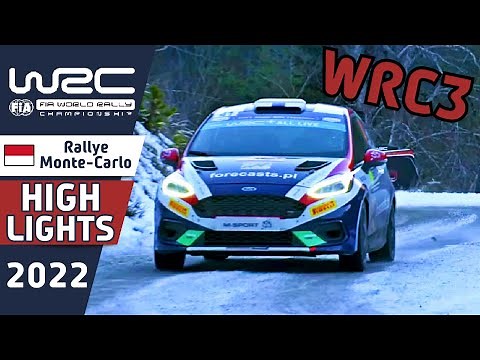 WRC3 Rally Highlights Day 3 : WRC Rallye Monte-Carlo 2022
