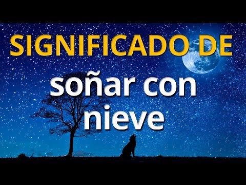 Qué significa soñar con nieve 💤 Interpretación de los Sueños