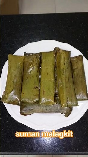 suman malagkit / budbud | Filipino sticky rice cake