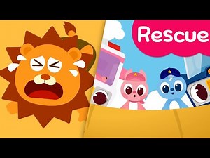 Learn colors with Miniforce | Minipang Rescue | Saving Animals in Pits | Mini-Pang TV 2D Play