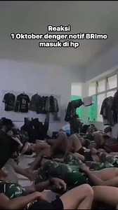 Reaksi 1 Oktober denger notif BRImo masuk di hp😁😂 #brimobuntuknusadanbangsa #gajian #fyp #viralreelschallenge #fyp #jangkauansemuaorang #reelssemuaorang #monetisasi #terjunbebas #tniad #reels #viral #semuaorang #kocak #gajimasukrekening | Tumanggor Hokky