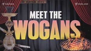 A wog. A bogan. A Muslim. Patrick Abboud met triple threat comedian Frida Deguise. | The Feed SBS