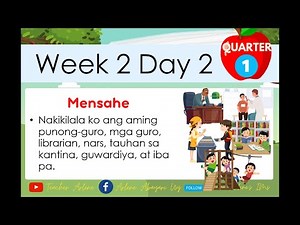 Matatag Kinder Week 2 Day 2 Quarter 1