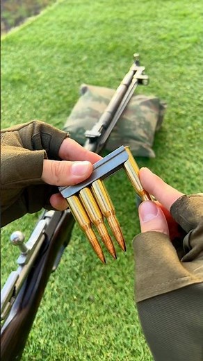 1944 Mosin Nagant Rifle ASMR Loading