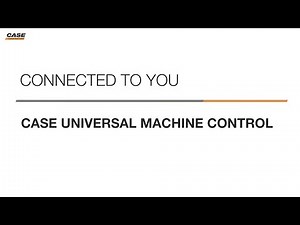 North America: CASE Universal Machine Control