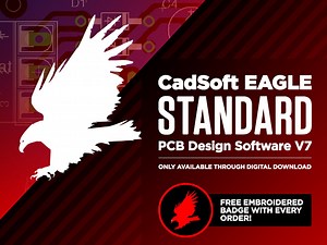 NEW PRODUCT – CadSoft EAGLE Standard PCB Design Software V7 – 3 Users