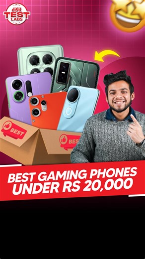 Top 5 Gaming Phones under Rs 20,000😍 Looking for the best gaming phone under Rs 20,000 in India? Here’s a list of the top 5 gaming smartphones that deliver ultra-smooth gameplay, powerful performance, and zero lag in this price range. . . [Oppo K13, Infinix GT 30, Poco X7, iQOO Z10R, CMF Phone 2 Pro, best gaming phones under Rs 20000, smartphones, buying guide, phones under 20k, gaming, android phones] . #gamingphones #bestphoneunder20000 #android #smartphones #reels | Digit