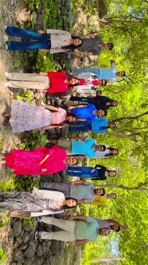 Group dance with colleagues and dear students