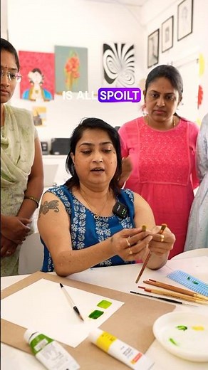 Acrylics for beginners - Dry brushing