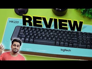 Logitech MK220 Combo Wireless Keyboard & Mouse Unboxing + REVIEW Logitech MK220 Review in HINDI 🔥🔥