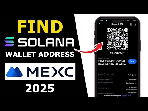 How to Find Solana Wallet Address on Mexc Global Exchange
