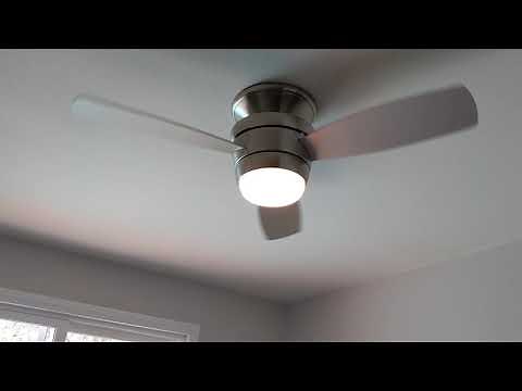 Review of Harbor Breeze Mazon 44-in Ceiling Fan with Light Remote Control with LED Light