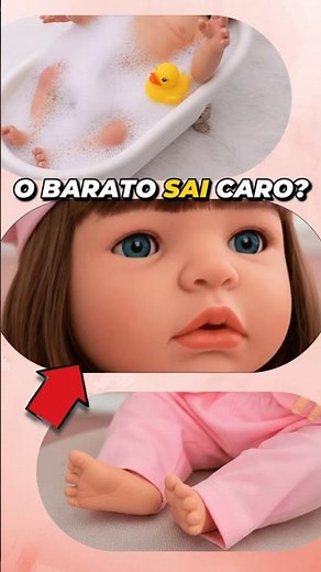 REVELADO! 😱 A verdade sobre a Bebê Reborn de 80 reais da Shopee