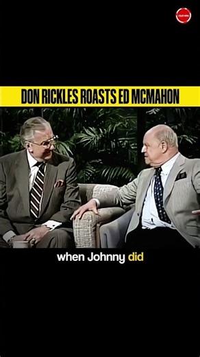 Don Rickles roasts Ed McMahon about his wife 🤣 #shorts #donrickles #classiccomedy