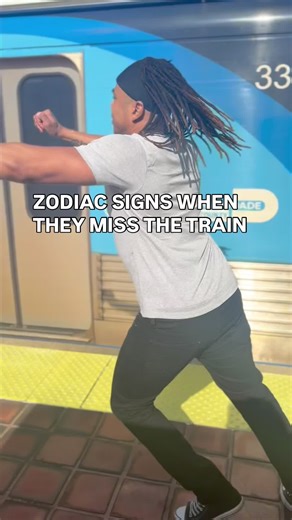 Zodiac Signs When They Miss The Train 😂😂😂 #zodiacsigns #astrology #TaurusSeason