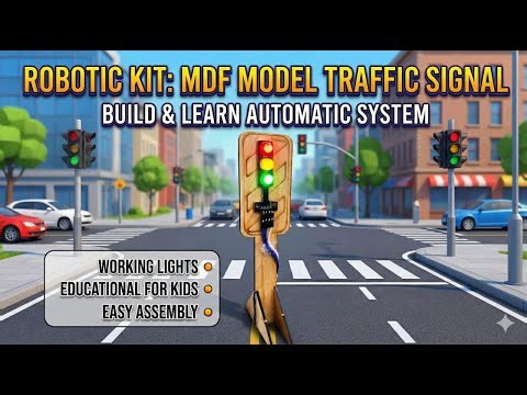 DIY Traffic Signal System | Educational Robotics Kit for Kids | Build & Learn