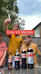 34K views · 63 reactions | Cola vs Mentos Series #1: How does bottle...