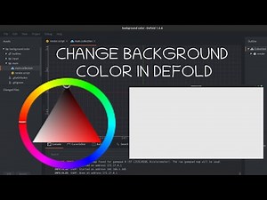 Customize Game Background Colors in Defold | Game Development Tutorial