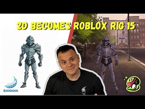How to make an R15 Roblox Character from a 2D Image