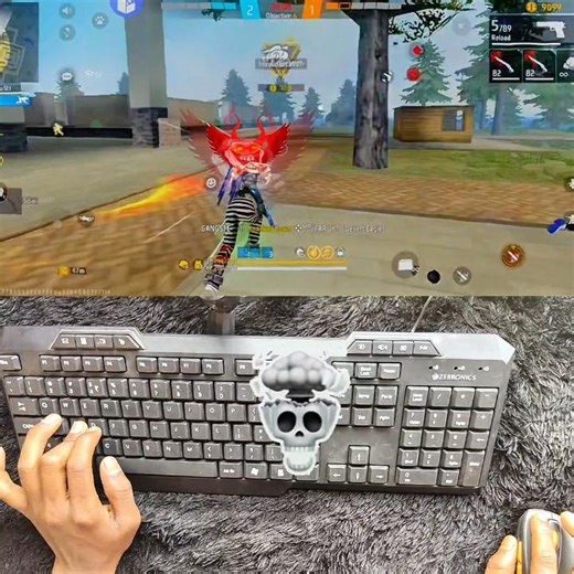 Mobile 📱 + Keyboard Mouse ⌨️ Gameplay:High Speed Fast Gloo Wall ⚡🔥 #KeyboardMouseGameplay