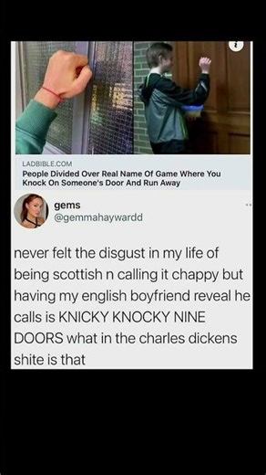 knock door game name chaos | Subscribe for more #motivation 😊👍