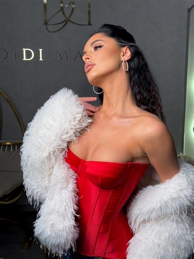 Satin Red Corset Top With Cups, Custom Made Overbust Corset, Lace-up Bustier - Etsy