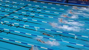 Alexy wins men's 50m free, sets personal best at nationals