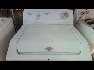 My Maytag Atlantis washing machine isn't working; there are transmission problems.