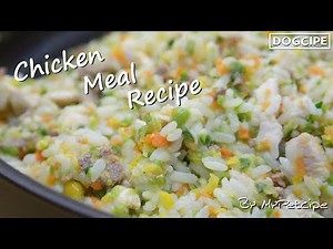 Chicken Meal Recipe | Homemade Dog Food Recipe | MyPetcipe