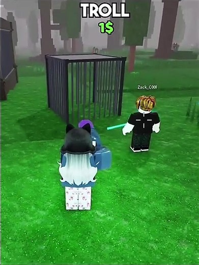 Troll Challenge: $1 vs $100 on Roblox!