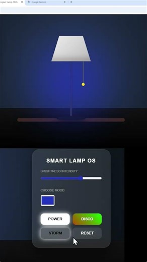Amazing 💡Lamp On/Of Using HTML CSS JavaScript #shorts #coding #viralvideo