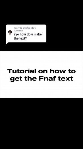 Get FNAF Text in CapCut: Step-by-Step Tutorial