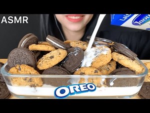 ASMR Cookies & Oreos Cereal | Mukbang (Eating Sounds)