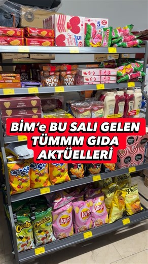 Melike Temiz on Instagram: "SALI BİM FIRSATLARI GELDİ! 🛒🔥 Tatlı–atıştırmalık stoğu yapacaklar buraya! 😍👇 ✅ Züber Nutzilla 315 g: 384₺ ✅ Haribo Mega Mix 360,5 g: 89₺ ✅ Kakaolu fındık kreması 1000 g: 159₺ ✅ Cheetos 75 g: 29₺ ✅ Patates cipsi 135 g: 31₺ ✅ Lay’s 125 g: 45₺ ✅ Cipso 125 g: 42,50₺ ✅ Patos 115 g: 34,50₺ ✅ Party 40 g: 15₺ ✅ Çikolata & kek çeşitleri: 48₺ / 85₺ ✅ Pişmaniye / helva / rulo pişmaniye: 49₺ / 79₺ Hangisini ilk alırsın? 🤭 Yorumlara yaz 