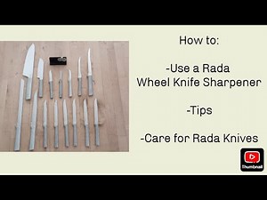 Rada Knives: Wheel Sharpener