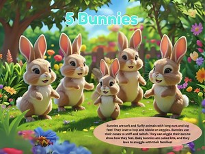 Counting Animals 1-10 With Fun Facts | Kids Printable Learning Book - Etsy Australia