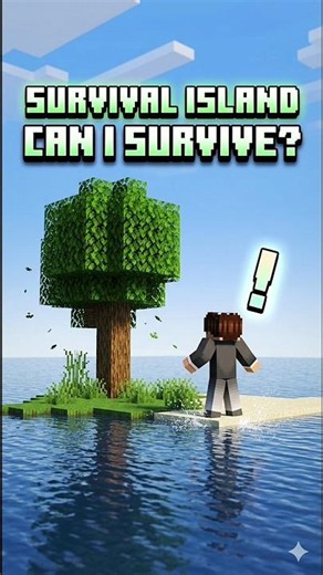 I Survived on the MOST OP Minecraft Island Seed! 🌴❤️❤️