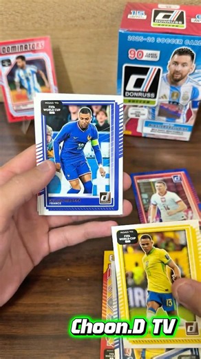 Can We Pull A Rated Rookie🤔Opening Donruss Panini World Cup 2025/26 #panini #worldcup2026