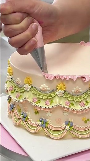 Cake Decorations| Multi coloured Cake designs